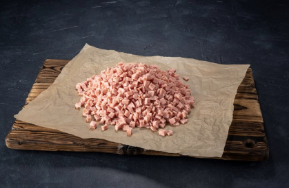 Bacon Diced 2 x 2.5kg (MAP) Carton Tibaldi