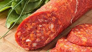 Chorizo Pamplona Hot Whole RW Priced Per kg, approx 1kg Picasso Bites (2 Day Pre Order)