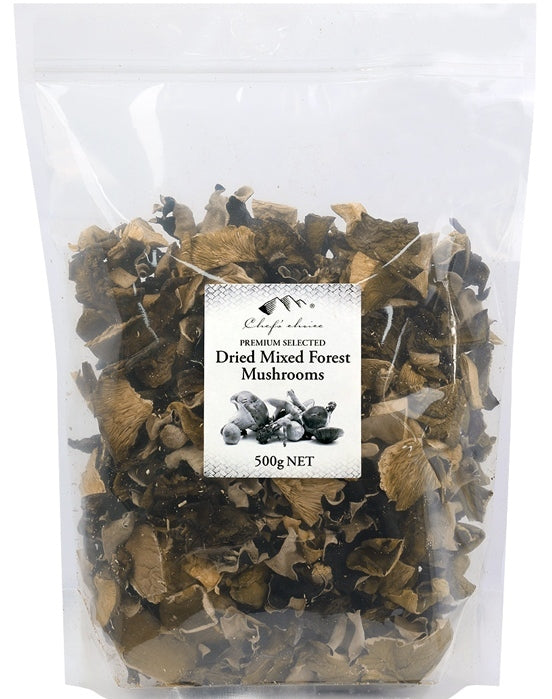 Mushroom Forest Mix Dried 500g Chefs Choice / Tania