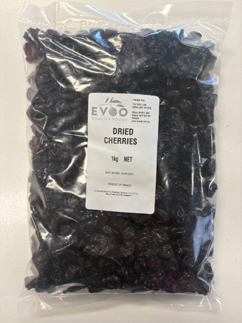 Sour Dried Cherries 1kg Evoo QF