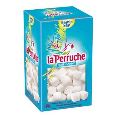 White Sugar Cubes 750g Packet La Perruche