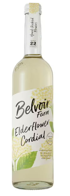 Elderflower Cordial 500ml Belvoir Farm