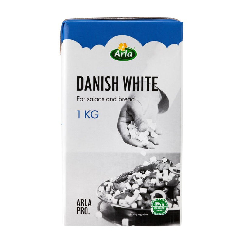 Feta Danish White 1kg Tetra Pak Arla Pro