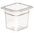 Food Pan PCarb 1/6 150mm Clear