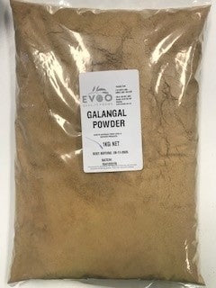Galangal Powder 1kg Bag Evoo QF