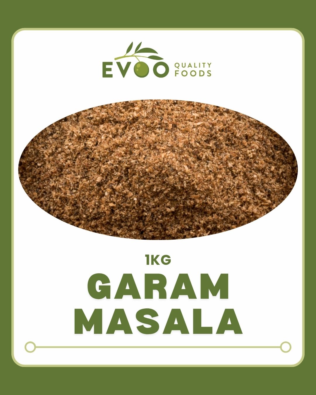 Garam Masala 1kg Bag Evoo QF