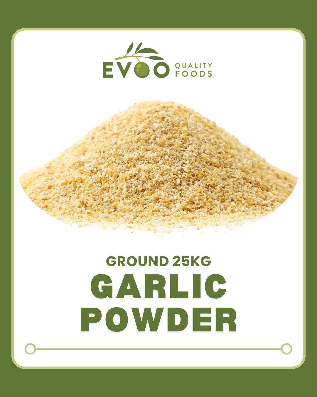 Garlic Powder/Ground 25kg