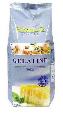 Gelatine Powder 1kg Bag Ewald