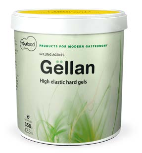 Gellan (Hot/Cold Elastic Hard Gel) 350g Tub TouFood