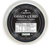 Goats Curd 1kg Tub Cremeux