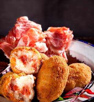 Croquettes Jamon (32g x 155pc) 5kg Carton Frozen Picasso Bites