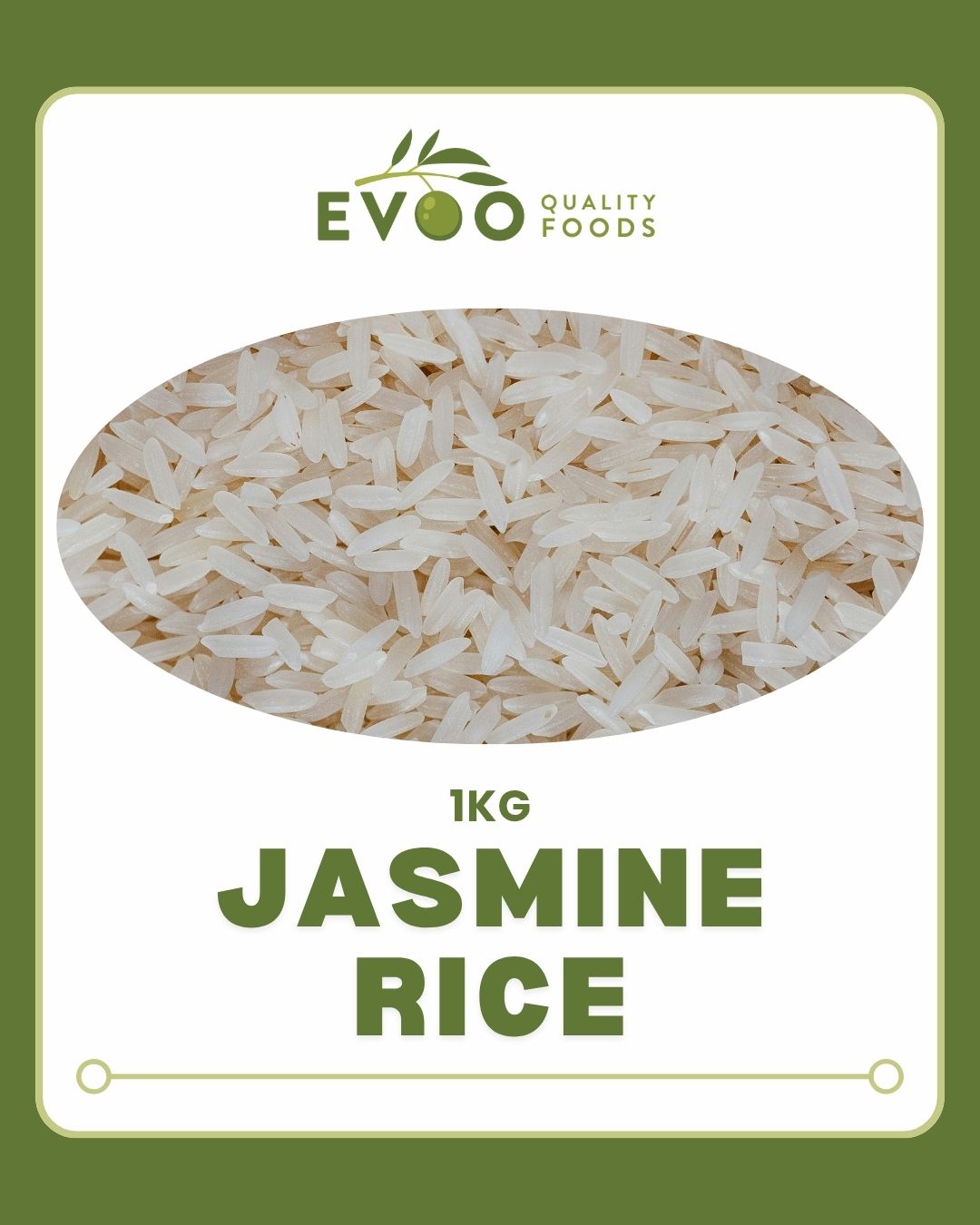 Jasmine Rice 1kg Bag