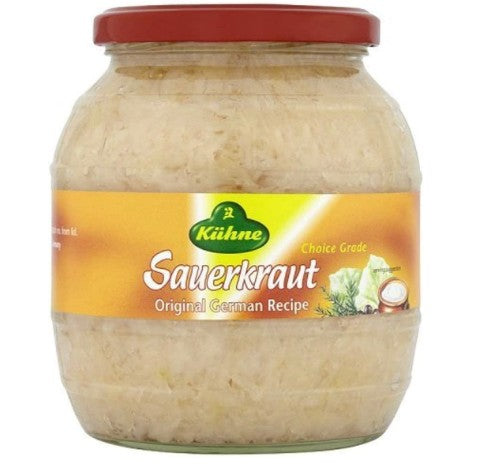 Sauerkraut Traditional German Barrel 810gm Jar Kuhne