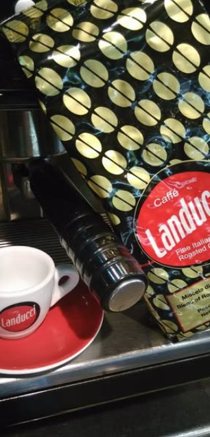 Fine Italian Roasted Coffee Beans (Botticelli) 1kg Bag Caffe Landucci