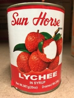 Lychee in Syrup 567g Tin Sunhorse/Tania.