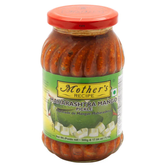Maharashtra Mango Pickle 500g Jar Mother's Recipe