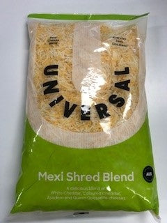 Mexi Cheese Shred Blend 2kg Universal