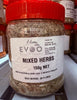 Mixed Herbs Dried 150g Tub Evoo QF