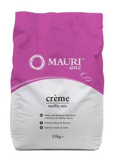 Muffin Mix Classic Creme 15kg Bag Mauri
