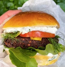 Vegan Shroomi (Mushroom) Burger GF (115g x 40) Frozen Carton Made by Kade