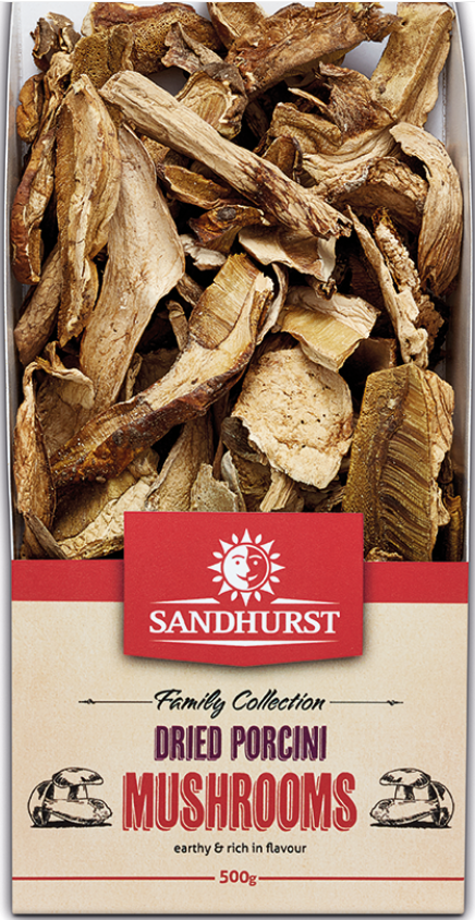 Porcini Mushroom Dried 500g Pkt Sandhurst