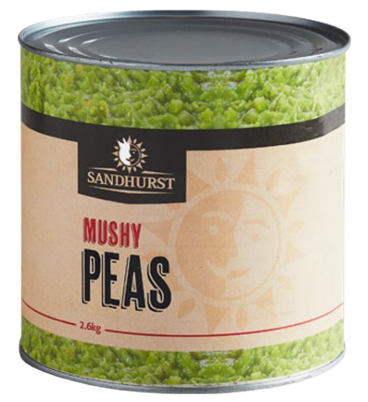 Mushy Peas 2.6kg Tin Sandhurst