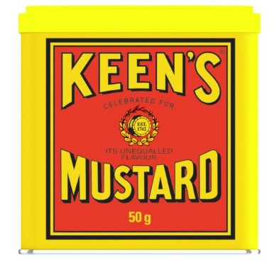 Traditional Mustard Powder 50g Keens