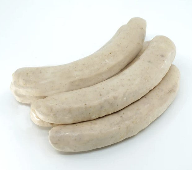 Nuremberg Bratwurst 8" RW Priced per kg, Approx 2.5kg Eurostyle (Pre Order 3 Days)