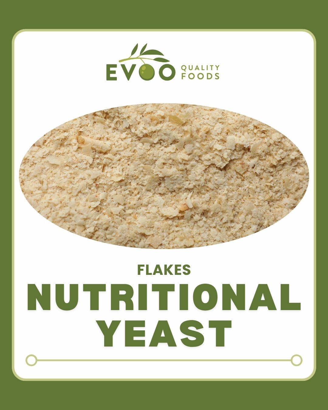 Nutritional Yeast Flakes GF 500g Bag Evoo QF