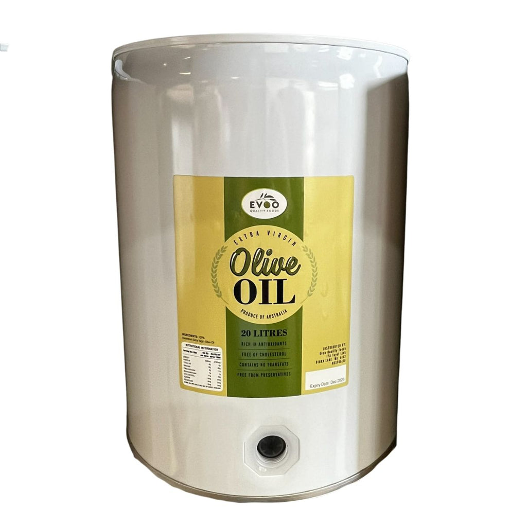 Extra Virgin Olive Oil 20lt Drum - Moore River 2023 Season (EVOO)