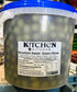 Green WHOLE Sicilian "Nocellare" Sweet Olives 9.2kg (NDW5kg) Tub K2K