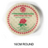 Vietnamese Rice Paper Sheets 16cm Round Rose (Small)