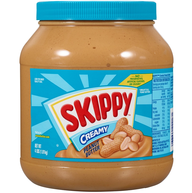 Peanut Butter Creamy 1.8kg Tub Skippy