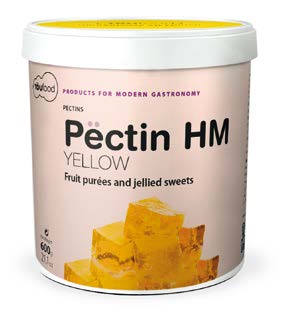 Pectin HM Yellow 600g Tub TouFood