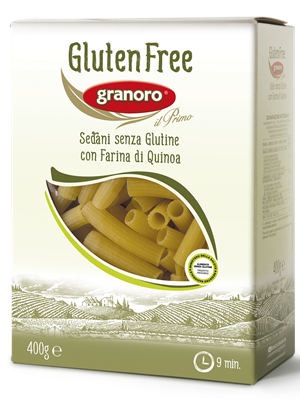 Penne Rigate Pasta Dried GF 400g Granoro (#477)