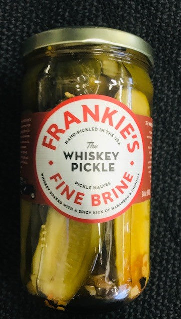 The Whiskey Pickle Halves 6 x 680g CARTON ONLY Frankies Fine Brine