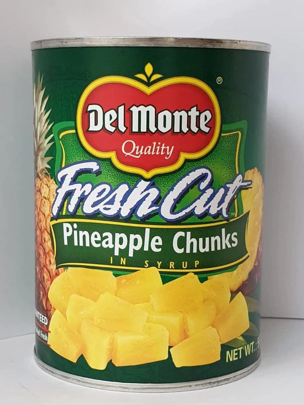 Fresh Cut Pineapple Chunks in Syrup 567g Del Monte Quality