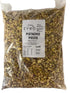 Bag of pistachio pieces with EVOO label 