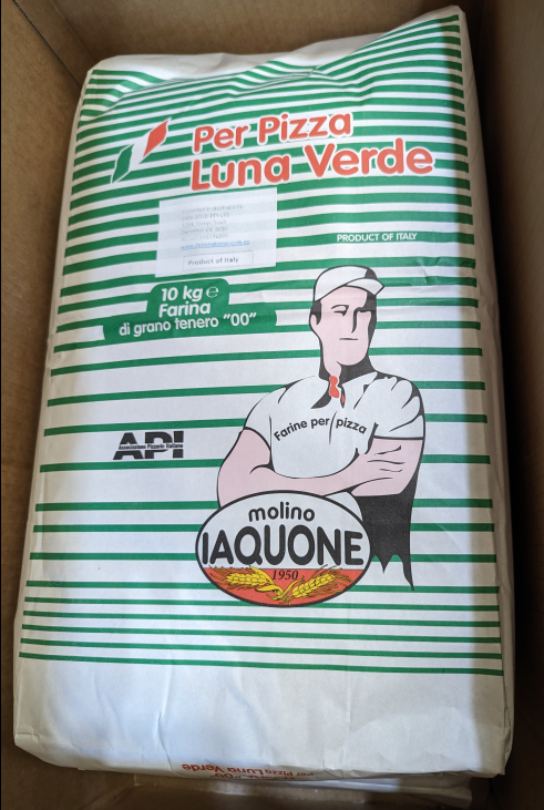 Pizza Flour 00 "Luna Verde" 10kg Bag Molino Laquone
