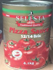 Tomato Pizza Sauce 4.1kg Tin Selesta