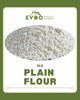 Plain Flour 1kg bag Evoo QF
