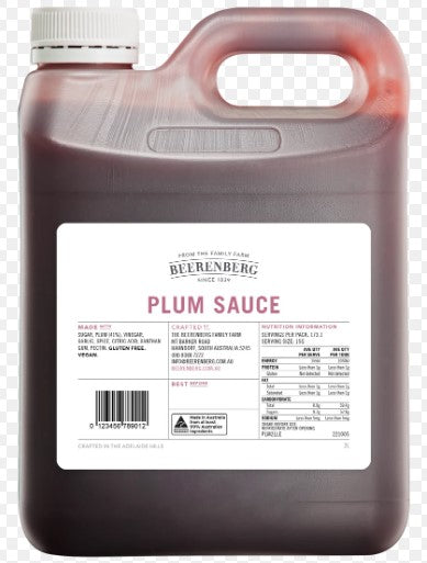 Plum Sauce 2Lt Tub Beerenberg