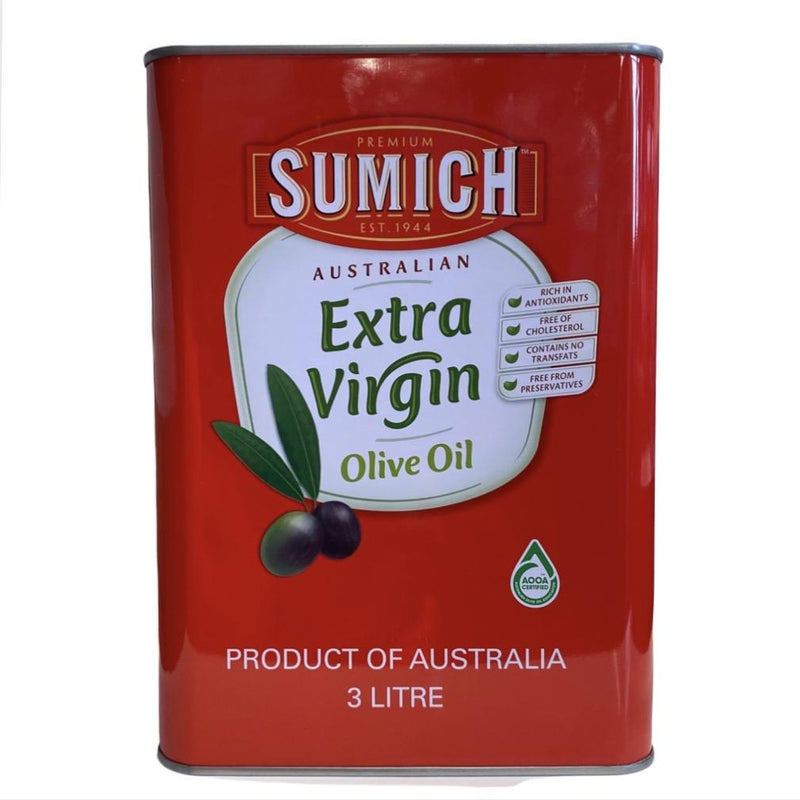 Extra Virgin Olive Oil 3lt Tin Sumich