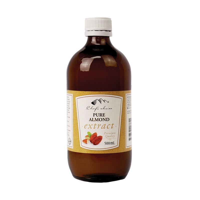 Almond Extract 500ml Bottle Chef's Choice (USA)