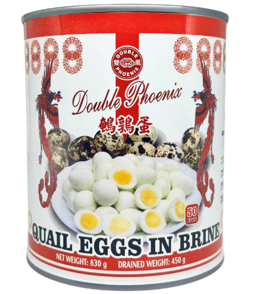 Quail Eggs in Brine 830g Tin Double Phoenix Pre-Order 2 Days