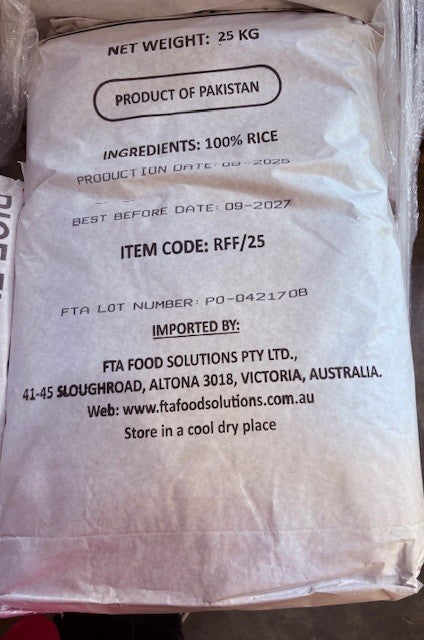 Rice Flour Fine 25kg Bag