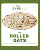 Rolled Oats 1kg Bag Evoo QF