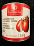 San Marzano Tomatoes Whole Peeled 6 x 2.55kg CARTON ONLY