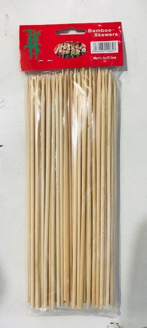 Bamboo Skewers 8" x 100 Packet (20cm)