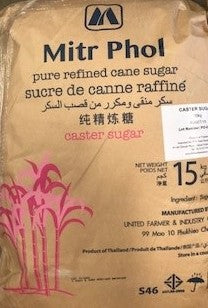 Caster Sugar 15kg Bag Mitr Phol